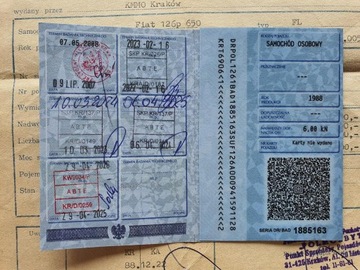 Fiat 126p &quot;Maluch&quot; Hatchback 3d 0.65 24KM 1988 Fiat 126p 1988r Auto w idealnym stanie, zdjęcie 27