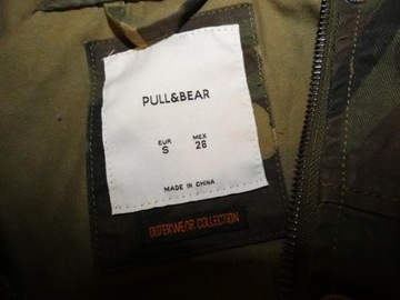 PARKA DAMSKA kurtka moro WOODLAND Pull&Bear 160/82