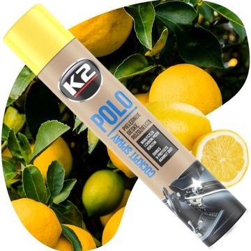 K2 POLO SPRAY DO PLASTIKU KOKPITU 750 ML CHRONI UV SKUTECZNY INTENSYWNY