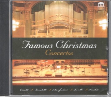 FAMOUS CHRISTMAS CONCERTOS Corelli Locatelli Vivaldi Torelli Bach (CD)