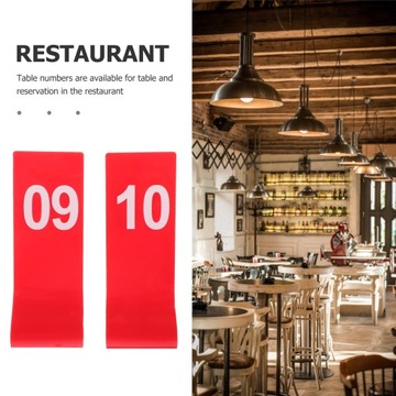 10 ШТ. НОМЕРА СВАДЕБНЫХ СТОЛОВ В РЕСТОРАНЕ