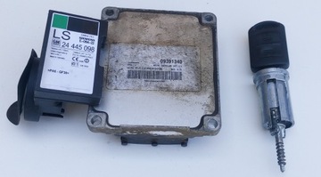 ZESTAW STARTOWY STEROWNIK SILNIKA OPEL ASTRA ZAFIRA 09391340