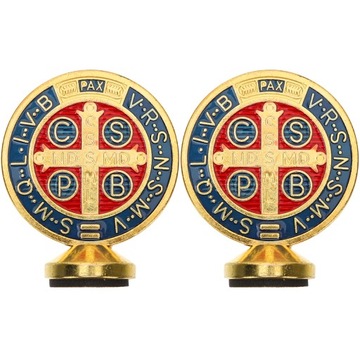 СВЯТАЯ АВТОМОБИЛЬНАЯ МЕДАЛЬ УКРАШЕНИЯ РОДНАЯ СЦЕНА ИЗ МЕТАЛЛА