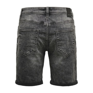 Spodenki jeansy męskie ONLY&SONS szare L