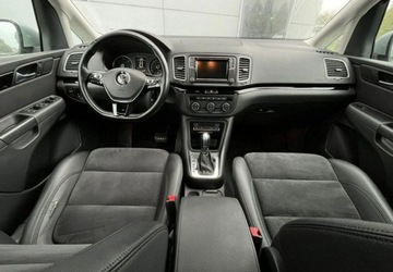 Volkswagen Sharan II Van Facelifting 2.0 TDI SCR 150KM 2017 Volkswagen Sharan 7 miejsc Automat Parktronic Alcantara Tempomat Grza, zdjęcie 19
