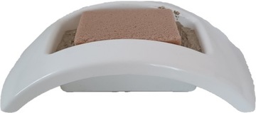 Цемент CENTER BASE с сухой губкой IKEBANA 2 БЕЛЫЙ для композиции