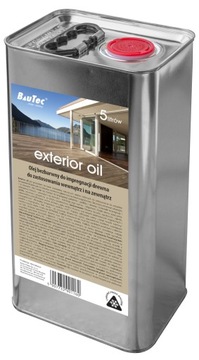 Bautec EXTERIOR OIL olej do tarasu bezbarwny 5L