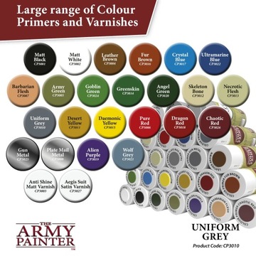 Army Painter 3029 Primer Ash Grey 400 мл серый аэрозольный грунт для моделей AP