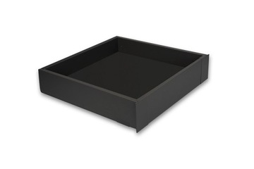Komplet Szuflada wewnętrzna MERIVOBOX M 550 40kg bez frontu Szary mat BLUM