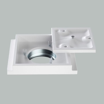 Гипсовый воздухоотводчик SQUARE fi 100