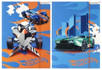 TECZKA Z GUMKĄ A4 HOT WHEELS STARPAK