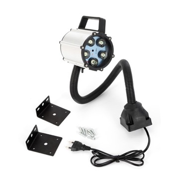 Lampy do maszyn CNC ze stałą podstawą i uchwytem na głowę