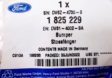 АМОРТИЗАТОР BUMP REAR CONNECT 2013-18 _1825229