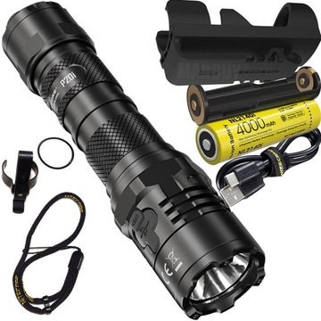 Zasięg 343m Latarka Nitecore P20I 1800lm 4000mAh