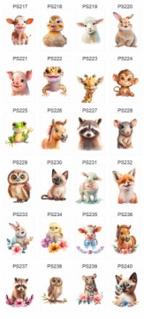 Детский постер А3 Сияющий зайчик PS180