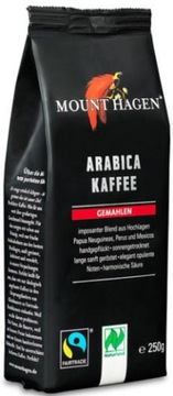 Kawa Mielona Arabica Palona BIO 250 g Mount Hagen