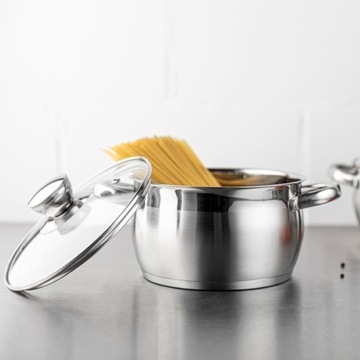 Набор горшков FLORINA Oliver 8 шт. Введение в INOX от Матеуша Гесслера