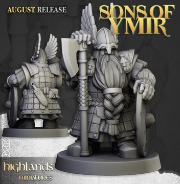 Dwarf Veterans #1 AS Highlands Miniatures