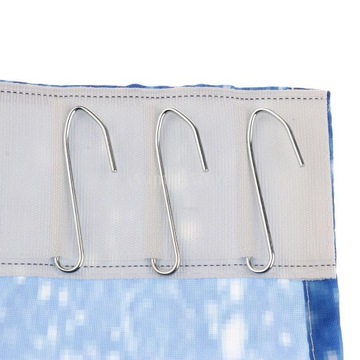 2 шт. Пейзажные занавески для окон и дверей с 3D-печатью 9 #