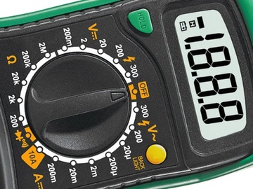 Мультиметровый универсальный счетчик U/I/R Mastech MAS830LC