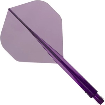 Condor AXE Shafty + Piórka Dart Fioletowe Standard Short