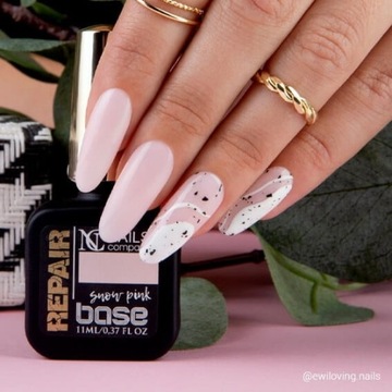 Nails Company Snow Pink 6 мл Восстанавливающая база