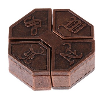 Educational Intelligence Mind Game Chinese Box Lock Puzzle Brain Style 11