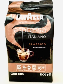 Kawa Lavazza Espresso Italiano Classico -ziarno 1 kg