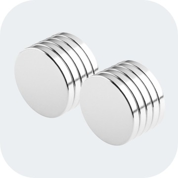 КРУГЛЫЙ НЕОДИМОВЫЙ РОЛИКОВЫЙ МАГНИТ НАБОР ИЗ 10 МАЛЕНЬКИХ КРУГЛЫХ МАГНИТОВ