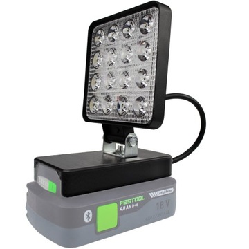 Lampa robocza do baterii akumulatora FESTOOL 18V halogen LED
