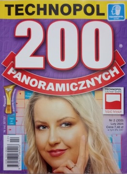 Krzyżówki 200 panoramicznych 2/2024 TECHNOPOL