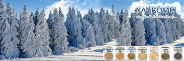 Зерновой комбикорм Тритикале для кур-голубей 25 кг