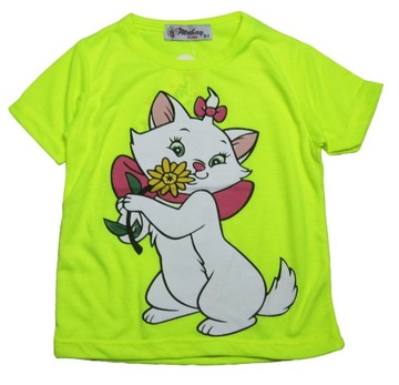 BLUZKA Bluzeczka T-SHIRT Koszulka KOTEK * 80