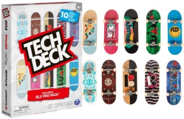НАБОР БОЛЬШОЙ ТЕХНИЧЕСКОЙ ДЕКИ DLX PRO SKATEBOARDS, 10 ПАКЕТОВ