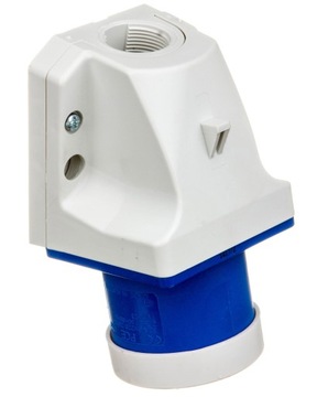 523-6 Приёмник с фиксированной вилкой SIŁOWA 32A 3P 230V