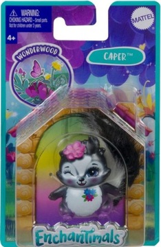 ENCHANTIMALS WONDERWOOD ZWIERZĄTKO SKUNKS CAPER