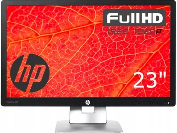 Niezawodny monitor HP EliteDisplay E232 23'' Full HD LED IPS HDMI DP