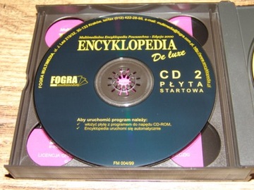 Мультимедийная энциклопедия FOGRA 2000 DeLuxe, 3xCD