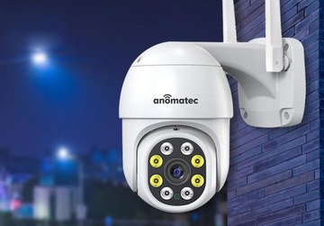 БЕСПРОВОДНАЯ WIFI НАРУЖНАЯ PTZ-КАМЕРА 4MPX БЕСПЛАТНОЕ ПРИЛОЖЕНИЕ TUYA