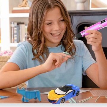 3D 3D -ручка для детей 3D -принтер Magic Pen + вставки 160 метров