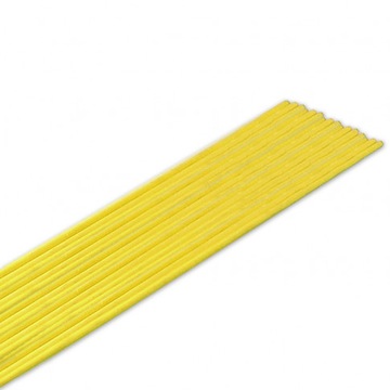 Lut srebrny twardy L-Ag45Sn otulony żółty 2,5x500