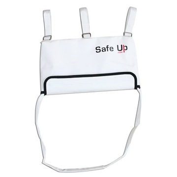 СПАСАТЕЛЬНАЯ ЛЕСТНИЦА В СУМКЕ НА ПЕРИЛАХ