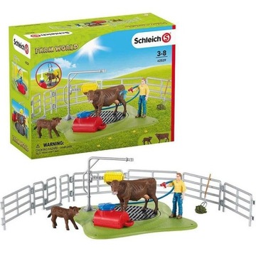 Schleich 42529 - Stacja mycia krów