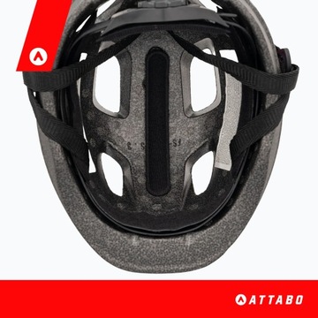 Детский велосипедный шлем ATTABO Hinge, розовый S, ПЕНА EPS, DURABLE SHELL