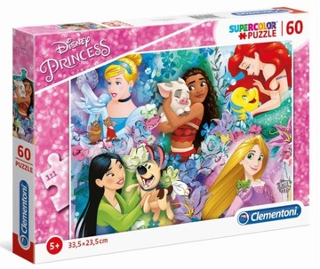 PUZZLE 60 SUPER KOLOR PRINCESS