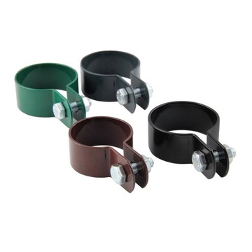 КРУГЛЫЙ ЗАЖИМ FI 48 ММ НАБОР ЧЕРНЫЙ RAL 9005