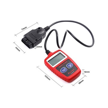 Считыватель кодов неисправностей двигателя, диагностический сканер автомобиля, простой в использовании