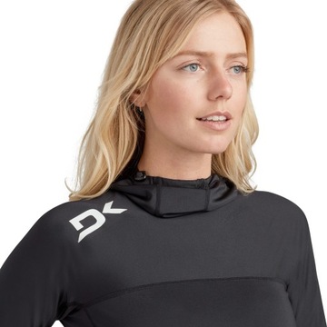 Lycra UV Rashguard SUP Dakine z Kapturem Hooded WOMEN Czarna M UV+50