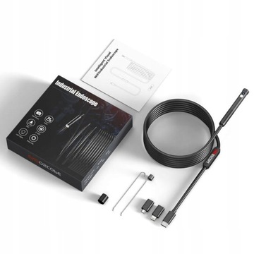 Kamera INSPEKCYJNA DUO ENDOSKOP DWIE KAMERY 2M 7LED 2xFHD WIFI do iP+ EBOOK