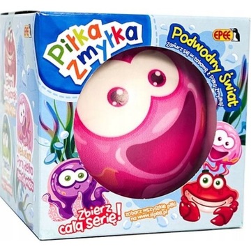 PIŁKA ZMYŁKA PODWODNY ŚWIAT MEDUZINA PARZYDEŁKO